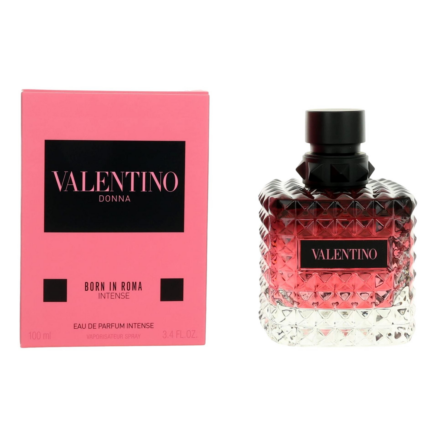 Donna Born in Roma Intense, Valentino, 3.4oz, Eau de Parfum Intense, Women, Spray